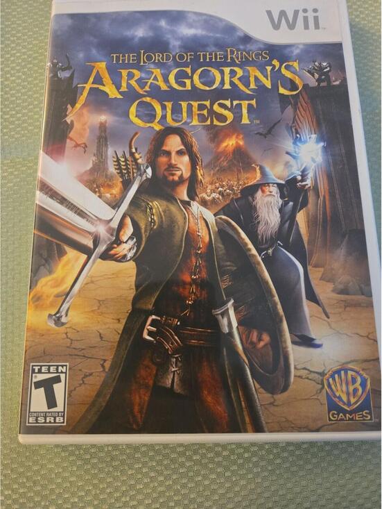 Other - The Lord of the Rings: Aragorn's Quest - Nintendo Wii